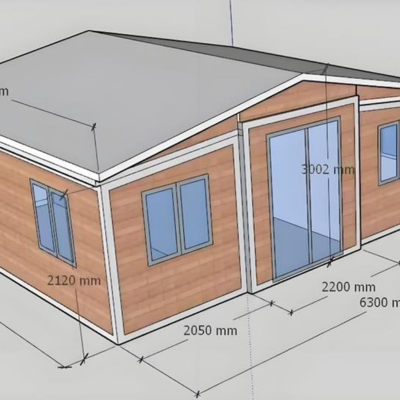 High-Quality Expandable Container House Prefabricated Modular Home Tiny Portable Prefab House for Sale