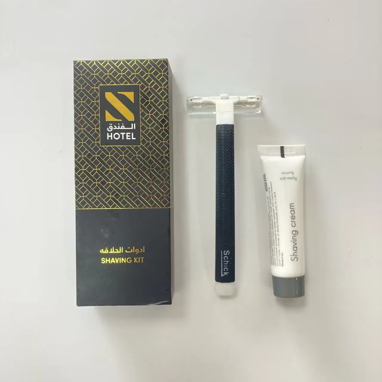 5-Star Hotel Guest Room Supplies Shampoo with Conditioner Body Wash and Body Lotion Set