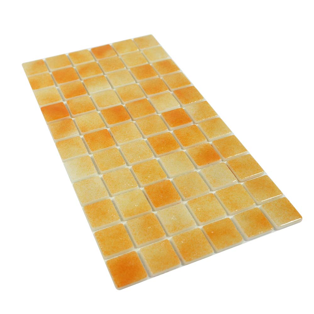 Customized Luxury Elegant Carrara Marble Mosaic for Bathroom Living Room Nature Stone Stunning Blue Glass and Marble Mosaic Tiles