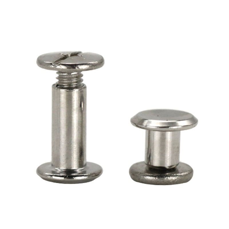 Female and Male Chicago Screws Metal Binding Screws