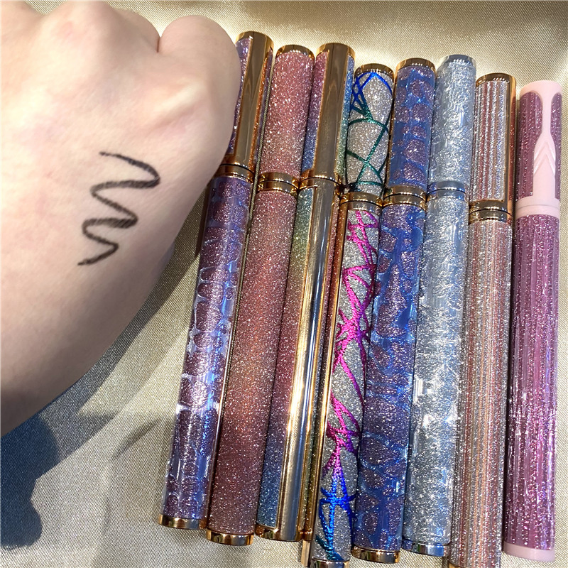 Good Quality Trendy Magic Eyeliner Pencil Tube Adhesive Eye Liner Liquid Eyeliner Custom Logo