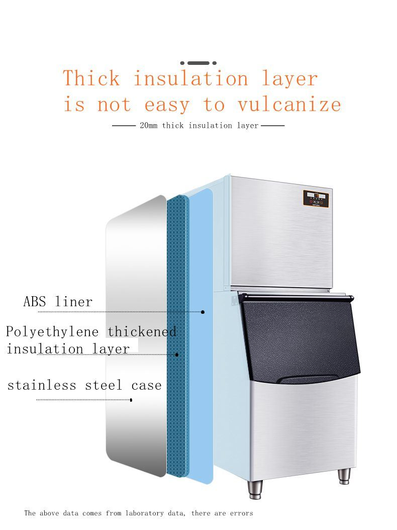 Fully automatic ice cube making machine