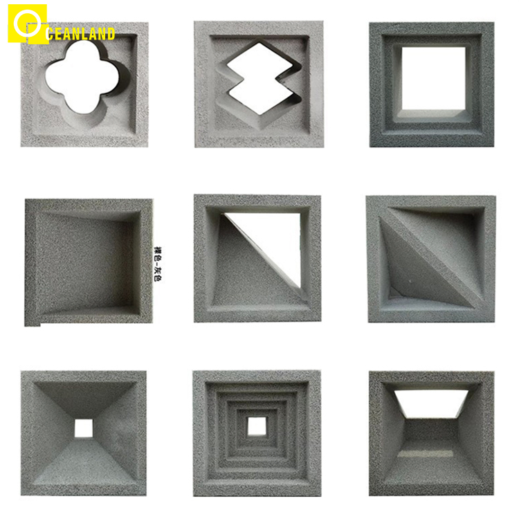 China Factory Outside Wall Tile Ceramic Clay Decorative Hollow Brick