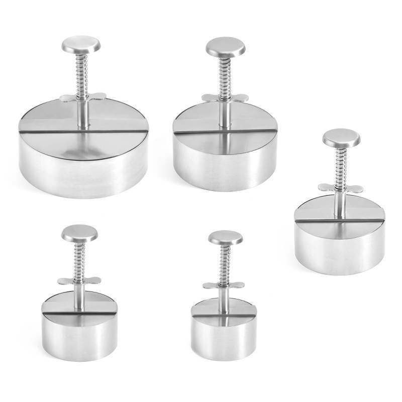 Stainless Steel Hamburger Patties Molded Meat Molds DIY Molds Kitchen Tools