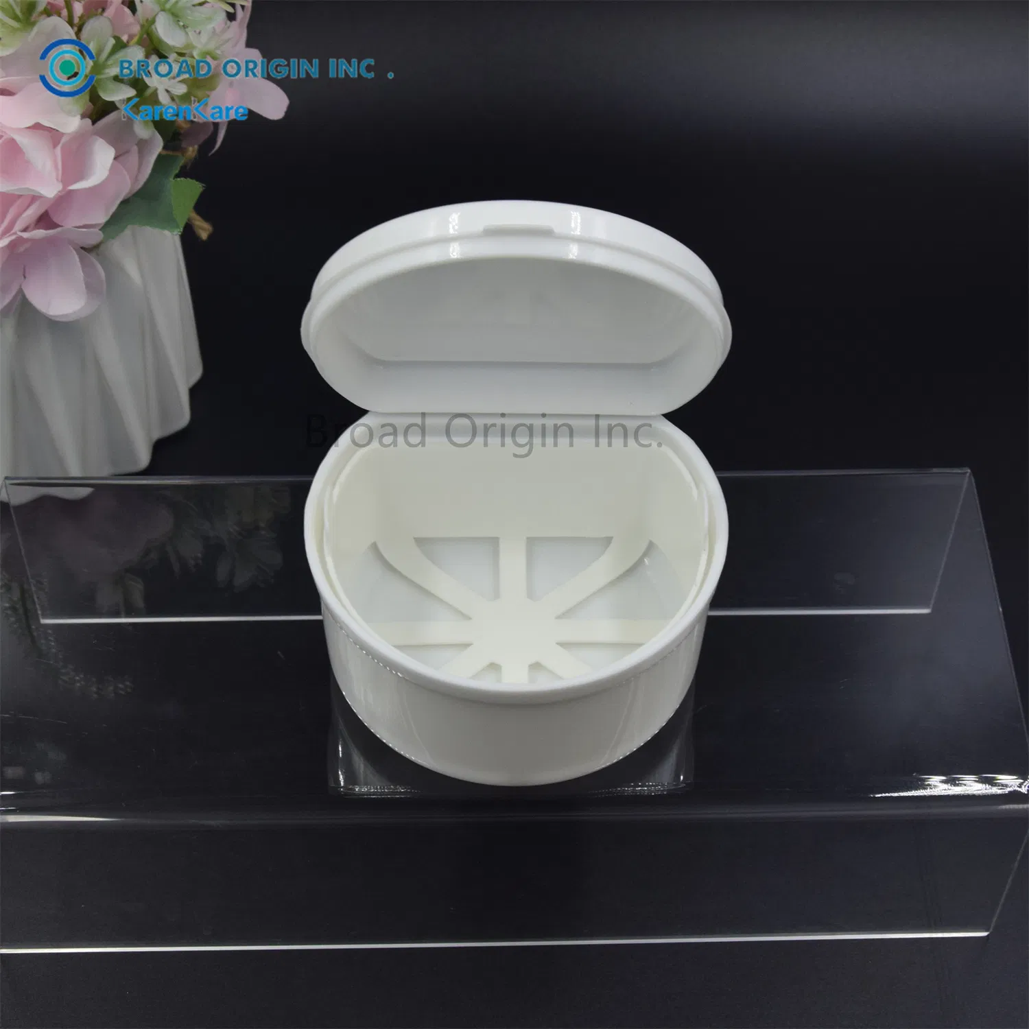 Aligner Retainer Box Custom Logo Dental Denture Box for Retainers