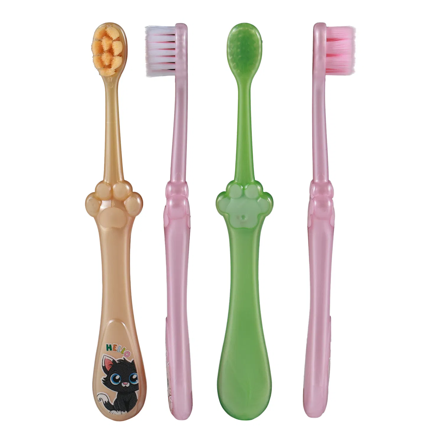 Kids Toothbrush DuPont Tynex Bristles Printing Cartoon Child Toothbrush