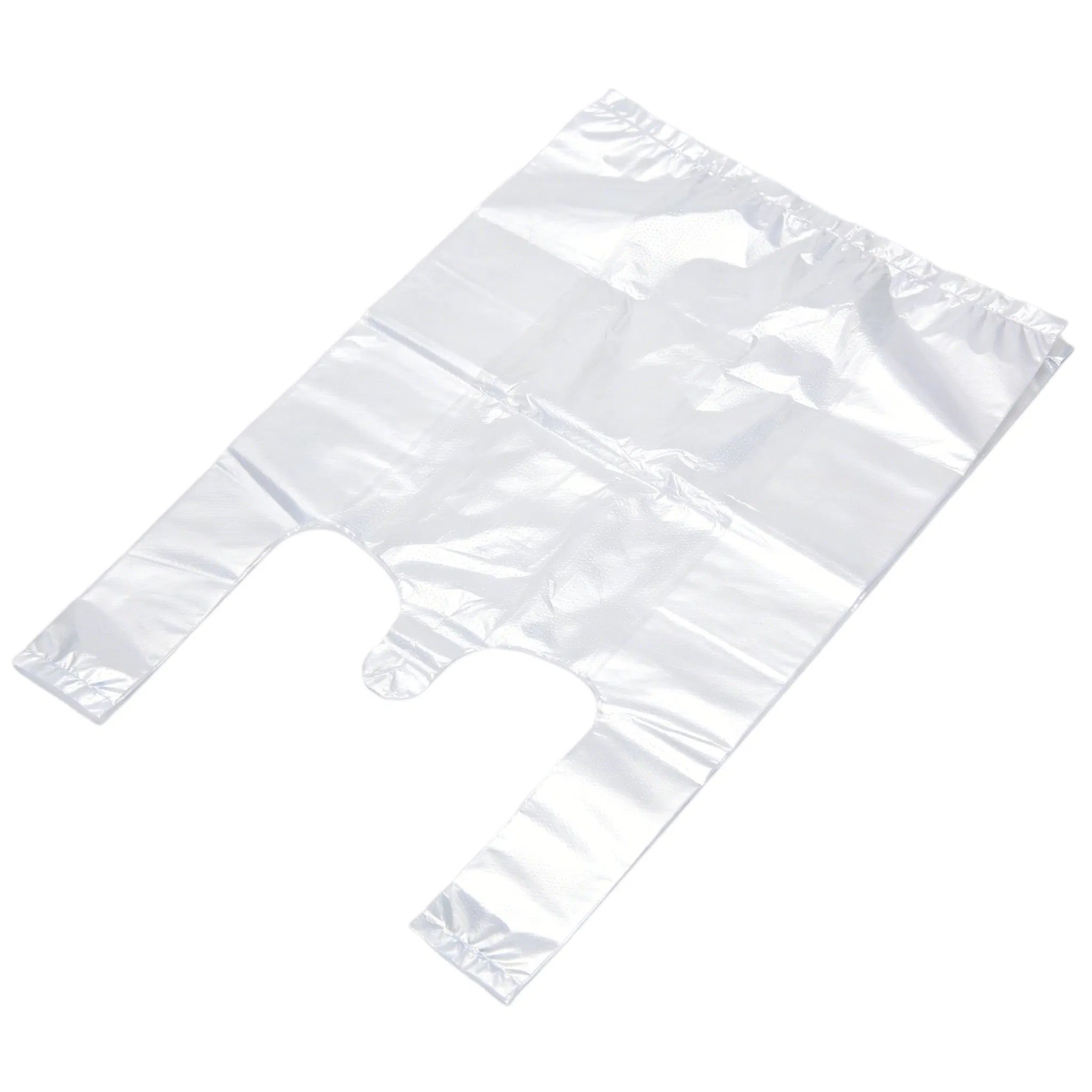 Strong Clear Plastic Food Bags for T-Shirt and Take-Away Food