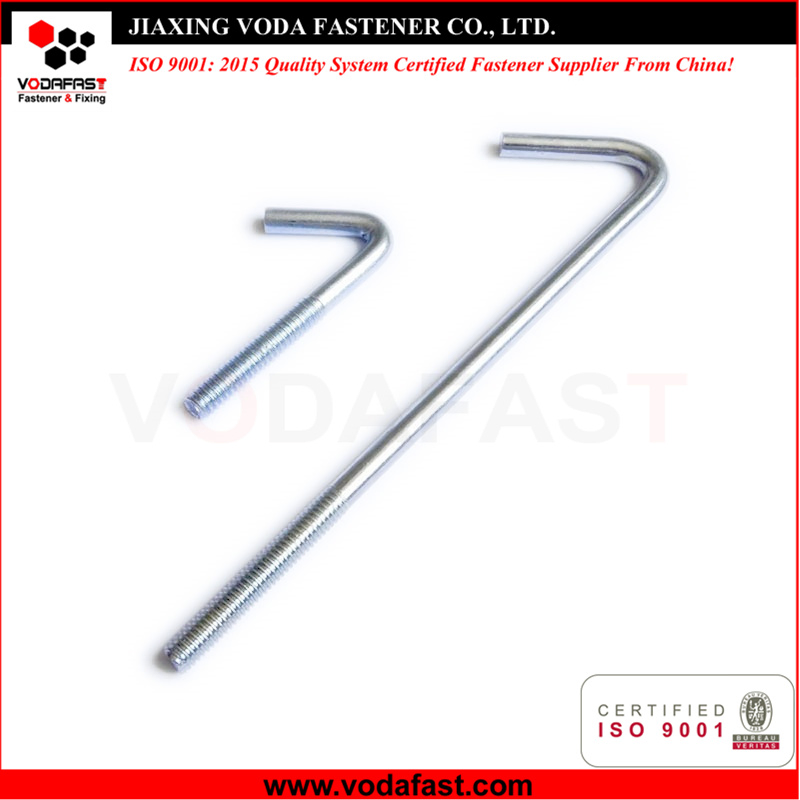 Крюк-болт L-образный стальной Vodafast