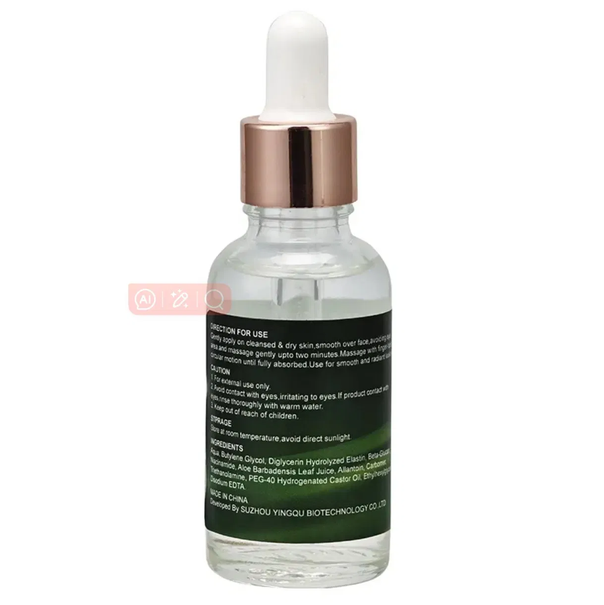 30ml Vibrant Glamour Hyaluronic Acid Anti-Age The Ordinary Ceramide Fragrance Essence Face Serum