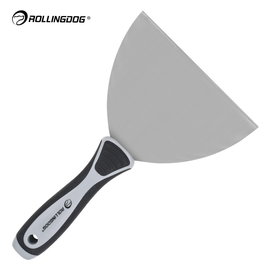 Rollingdog-PRO 50007 6 Inch Putty Knife Carbon Steel Wholesale Handware Painting Building Tool