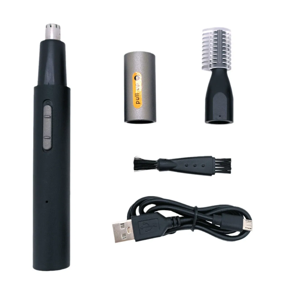 2 in 1 Nose Hair Trimmer Eyebrow Trimmer USB Charging Portable Shaver for Women