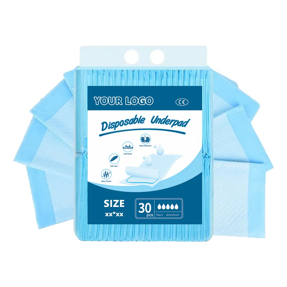 OEM Manufacturer 60 X 90 Waterproof Disposable Underpad