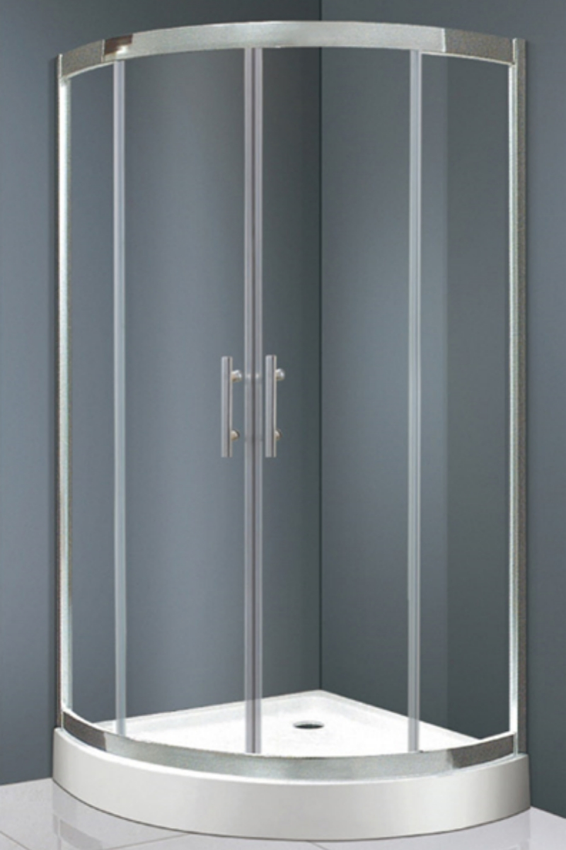 Factory Direct Including Shower Tray Australian Certified Tempered Glass Sector Shower Room