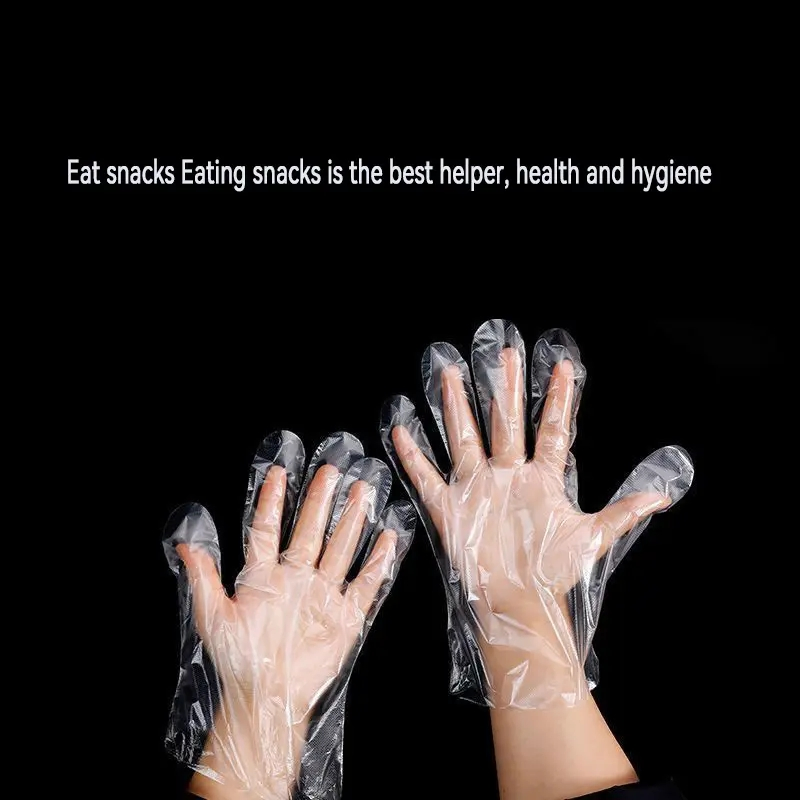 Disposable HDPE PE Plastic Hand Gloves for Beauty & Personal Care Daily Use Gloves