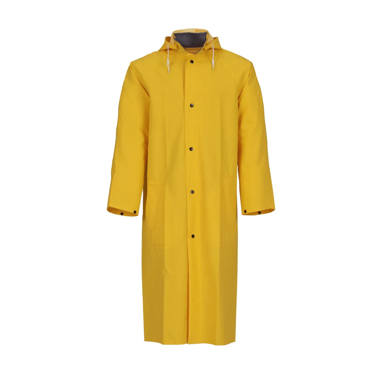 High Quality PVC Security Waterproof Yellow Raincoat Yellow Industrial Raincoat