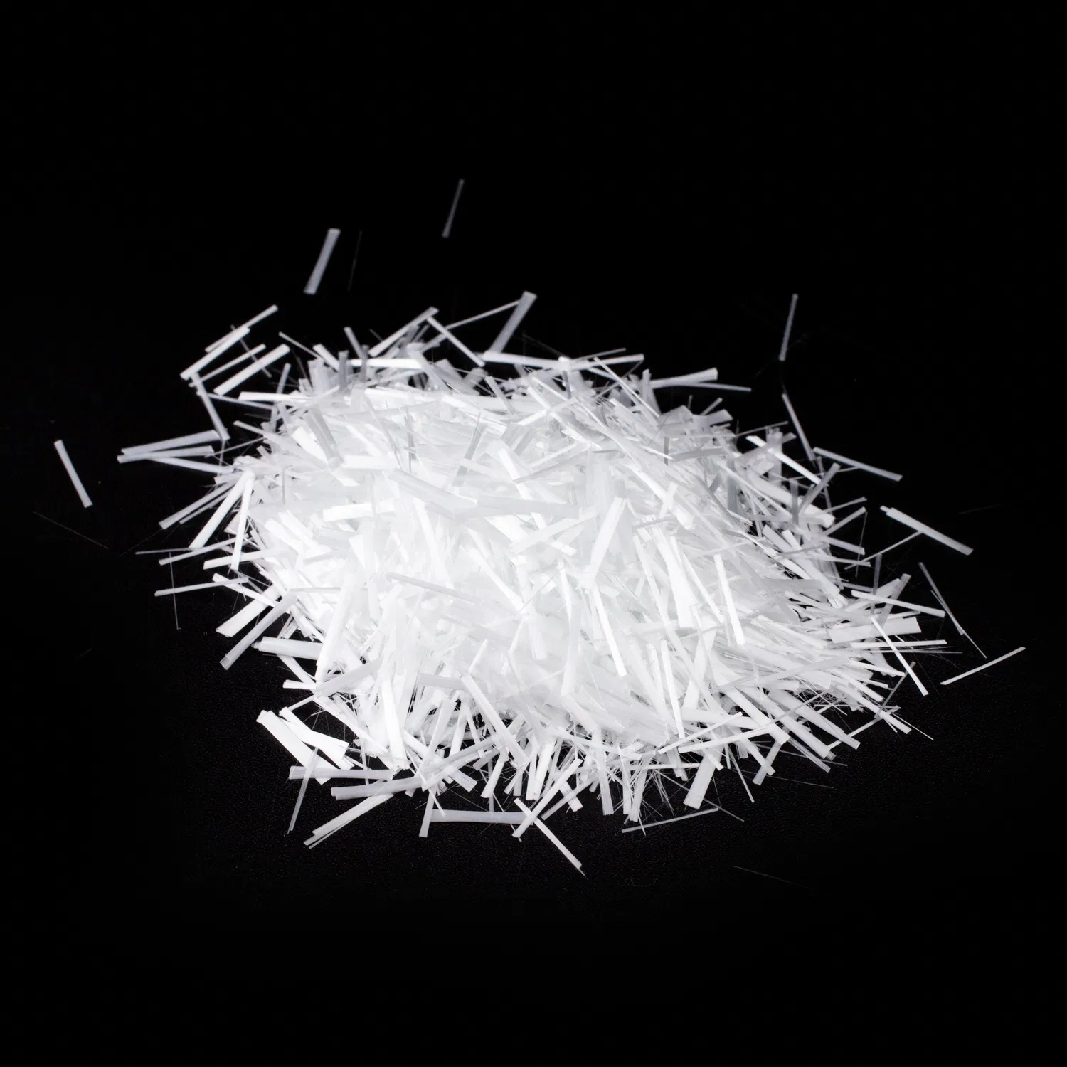 White Microfiber Polypropylene Fiber Monofilament for Engineering Projects