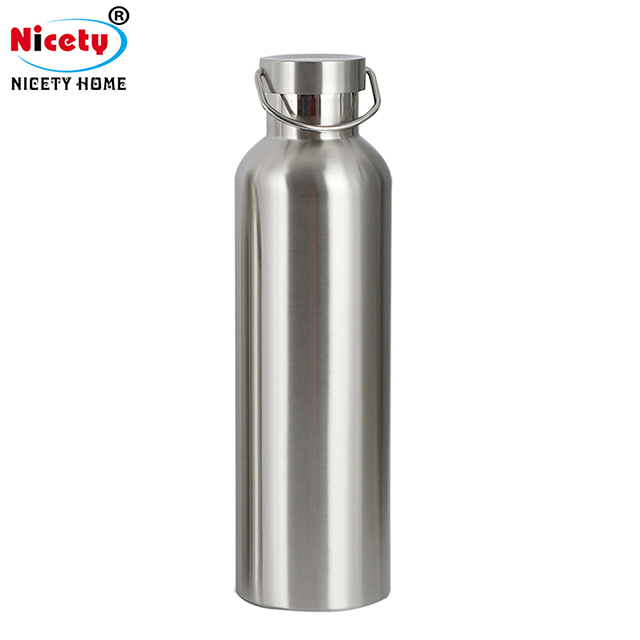 18/8 Food Grade for Cyclists Runners Hikers Beach Picnics Camping BPA Free Double Walled Stainless Steel Sports Water Bottle