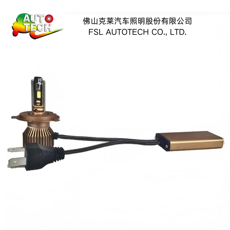 Автомобильная светодиодная лампа H4, 65 Вт, 6500K