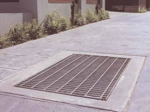 High Quality Galvanised Serrated Steel Grating
