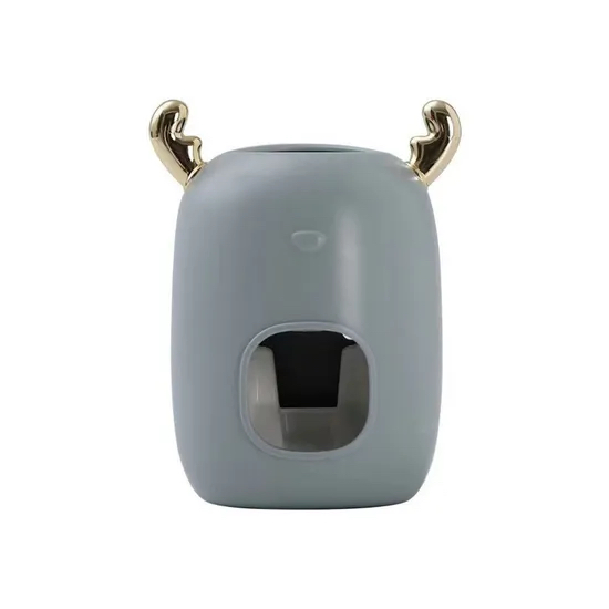 Cute Automatic Toothpaste Dispenser Punch-Free Wall Mounted Toothpaste Squeezer Holder Hh001_17