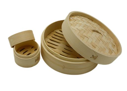 Retailer 13 Inch Bamboo Steamer Basket