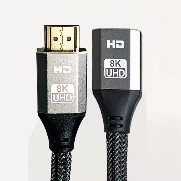 Кабель HDMI 8K 2.1 Ultra HD, плетеный, 8K60Hz 4K120Hz