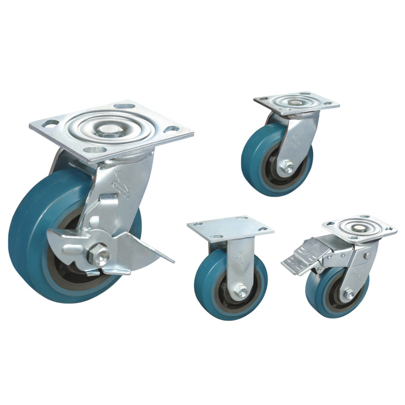 Premium Korean Elastic PU Wheels with Durable Plastic Core