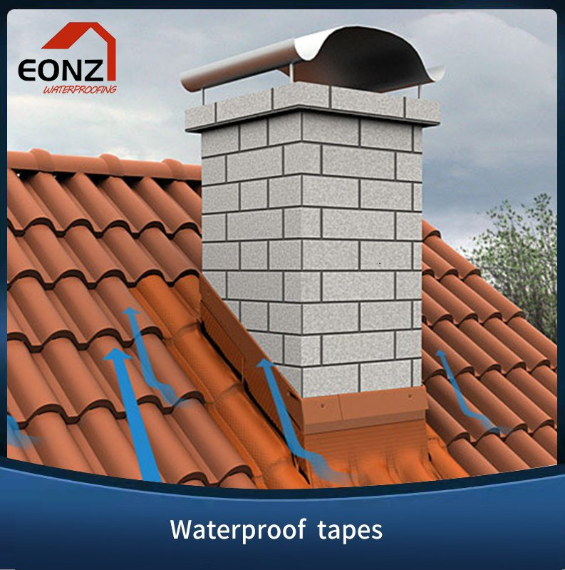 Asphalt Self Adhesive Waterproofing Aluminum Flashing Tape
