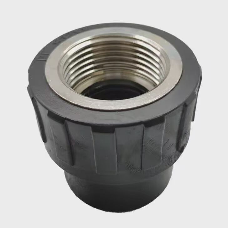 Factory Thread Fitting Male Adaptor PE Water Pipe Butt Fusion Socket Fitting HDPE Pipe Fitting