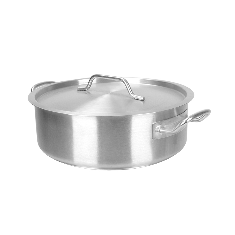 Кастрюля-сотейник из нержавеющей стали, компактная