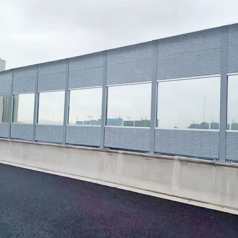 Acoustic Barriers Extrusion Soundproof Fences Transparent Noise Proof Panel Prices Highway Acrylic Sound Barrier Sheet