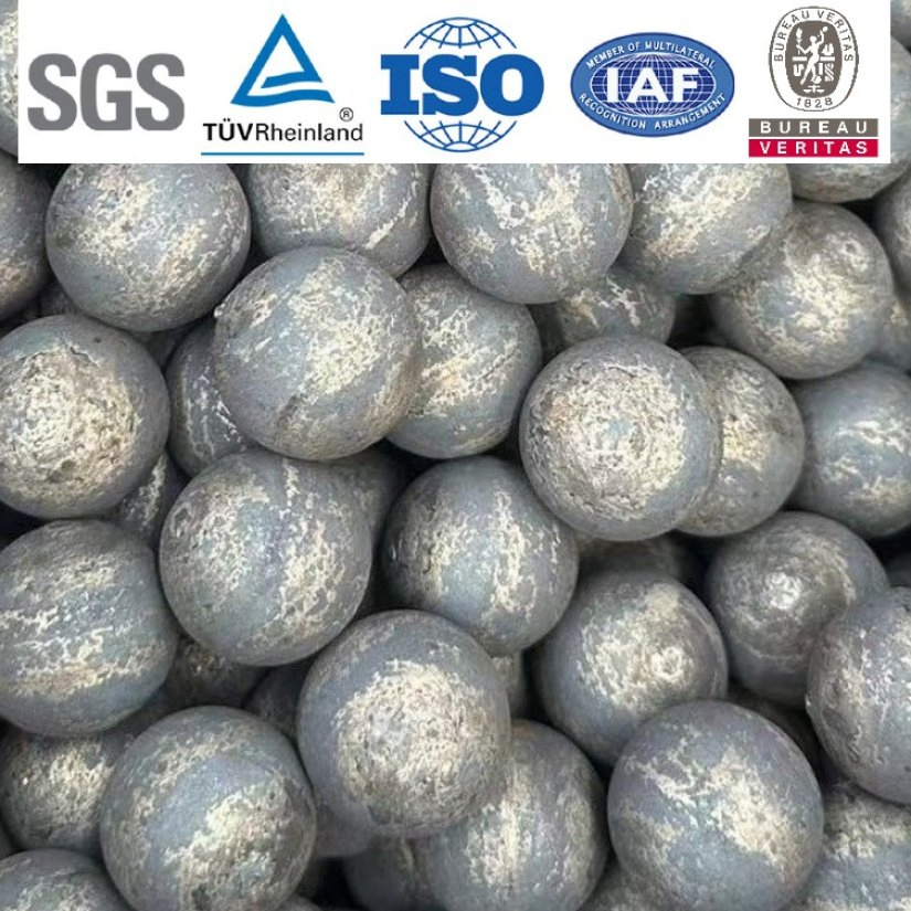 3 Inch 4 Inch 5 Inch B2 B3 Premium Forged Grinding Steel Ball Cast Grinding Ball Steel Ball Dry and Wet Grinding for Gold Copper Iron Silicon Cement Aluminium