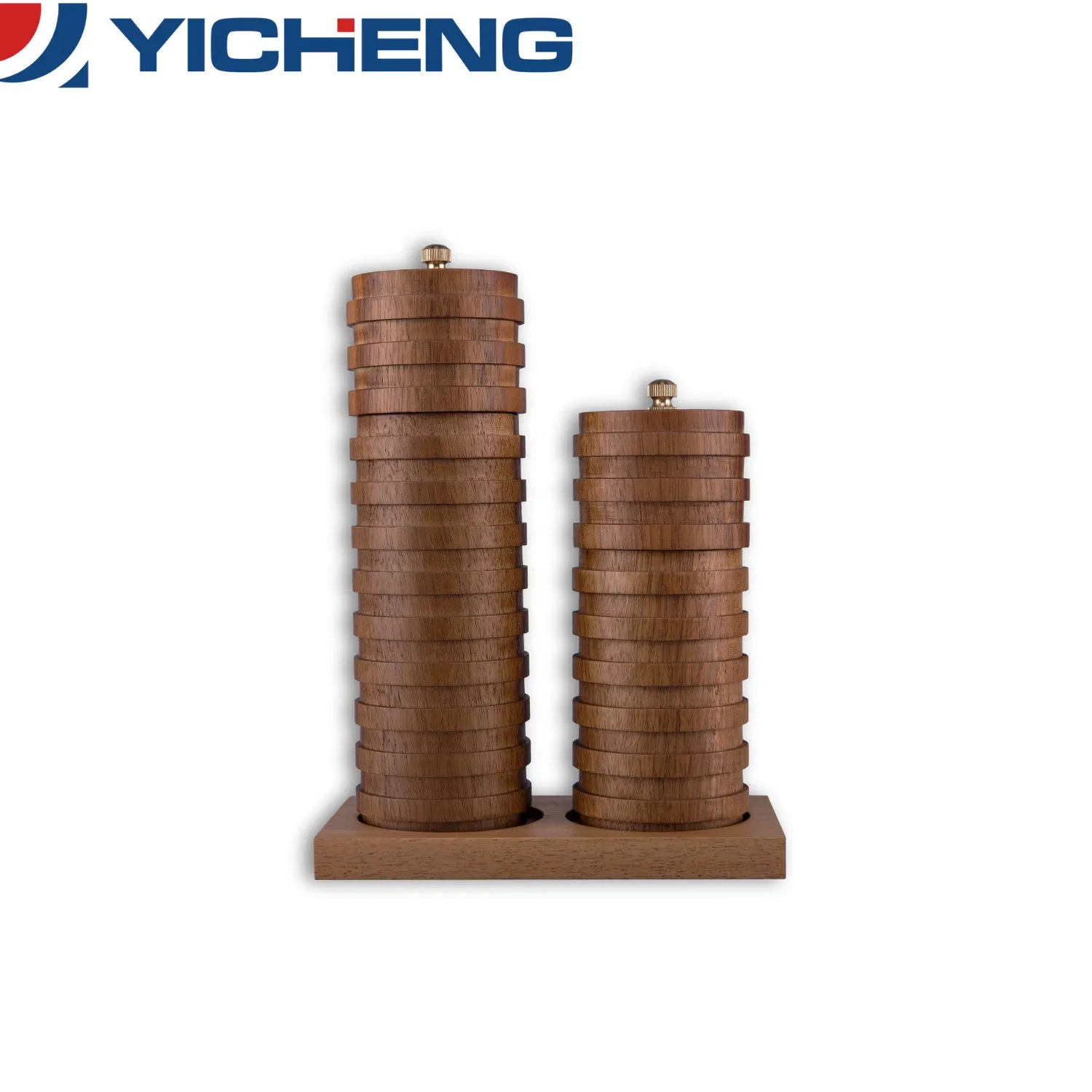 Мельница для перца из акации с регулировкой помола