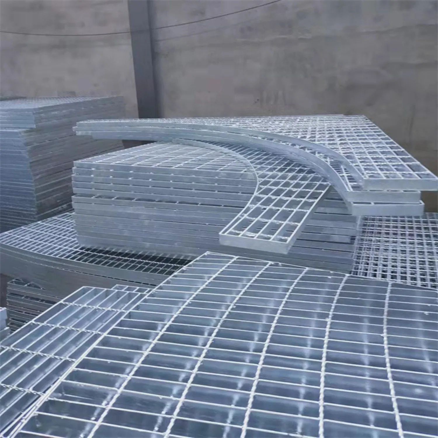 Platform Bearing Galvanized Steel Grating