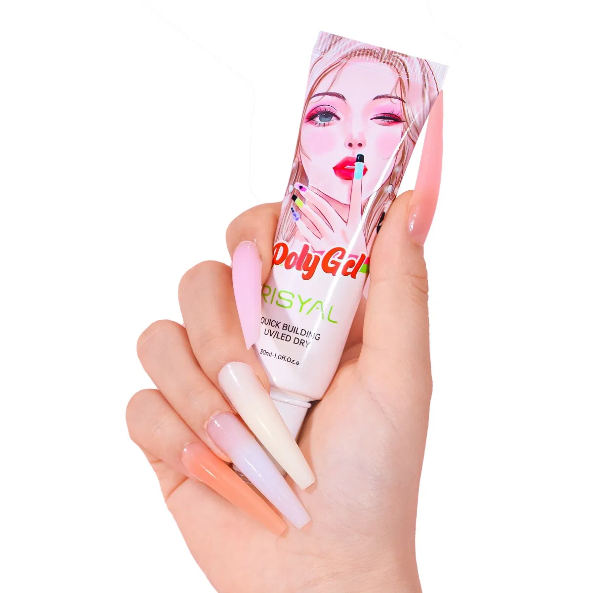 Cartoon Design Quick-Drying No-Bake Peelable Nail Polish Nude Color Cross-Border Exclusive Beauty Set Polish New Arrival