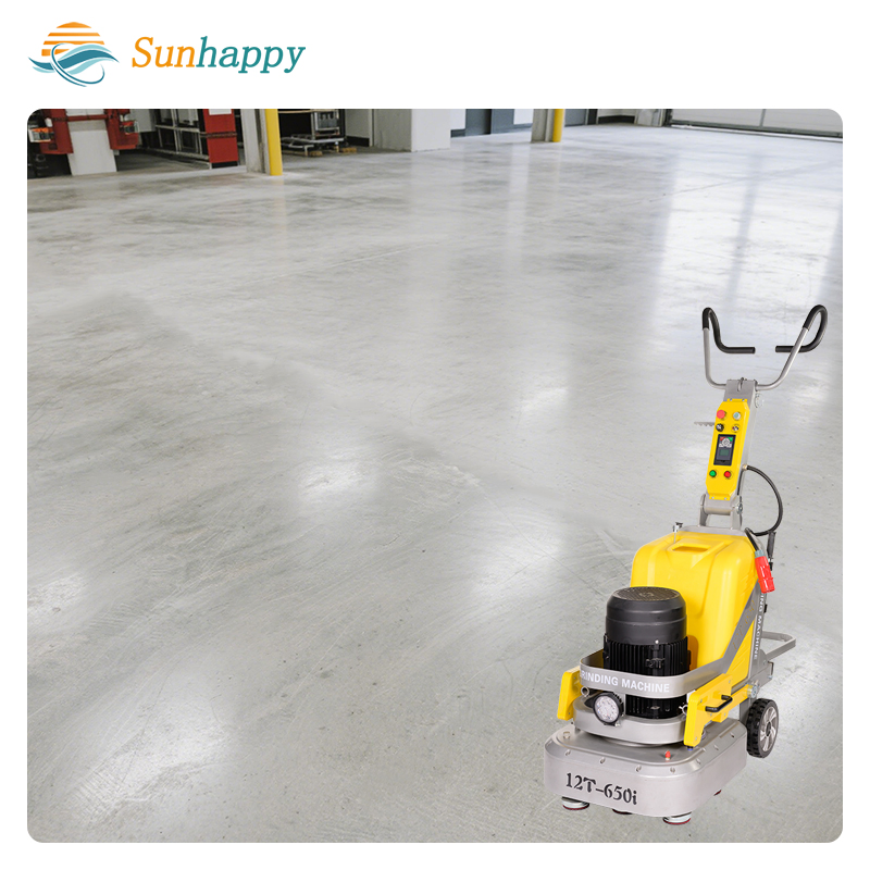 Walk Behind Concrete Grinder Machine Dustless 380V 220V Polishing Grinding Wet/Dry Concrete Floor Grinder