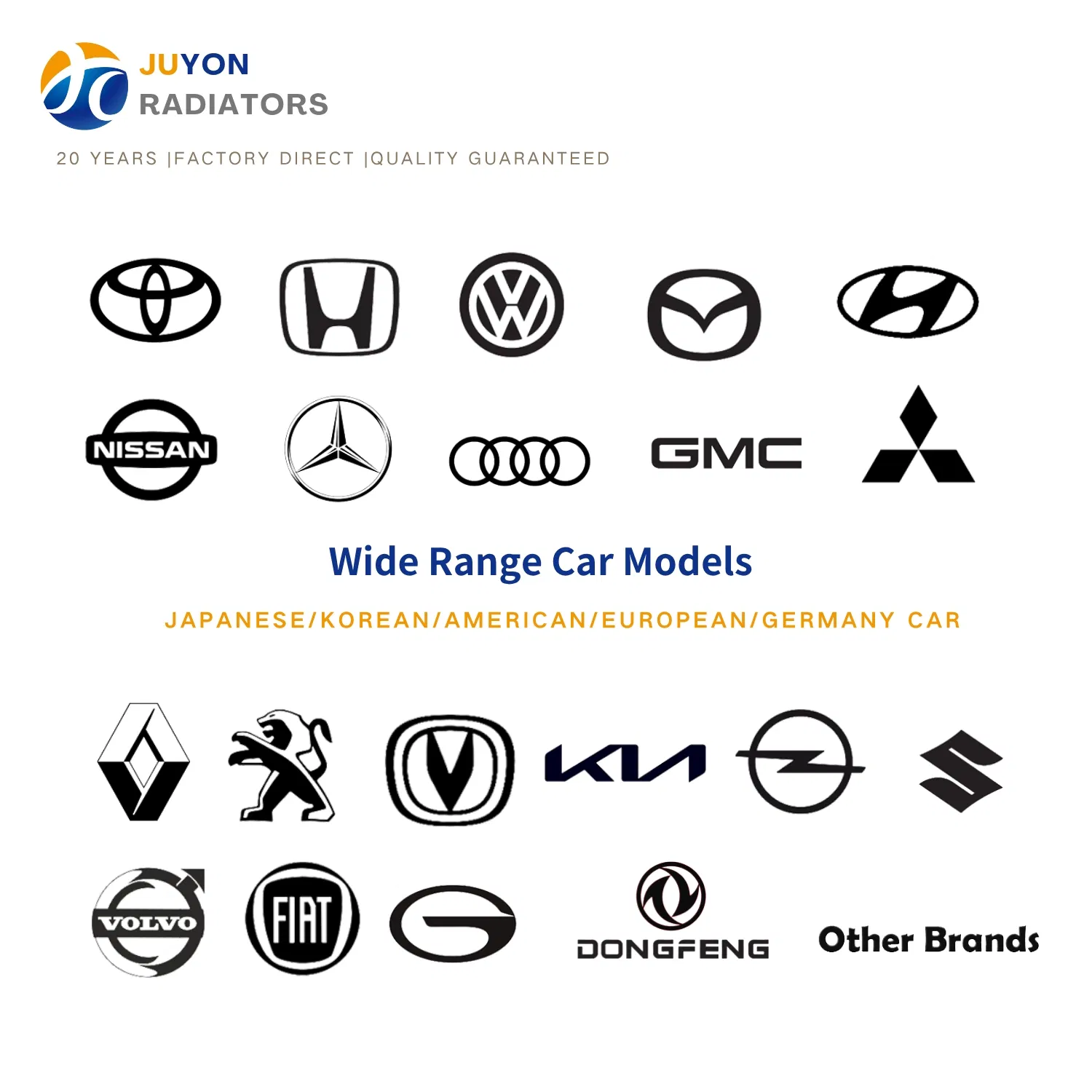 Радиатор системы охлаждения двигателя для GMC Chevrolet Equinox 1.5T/2.0T