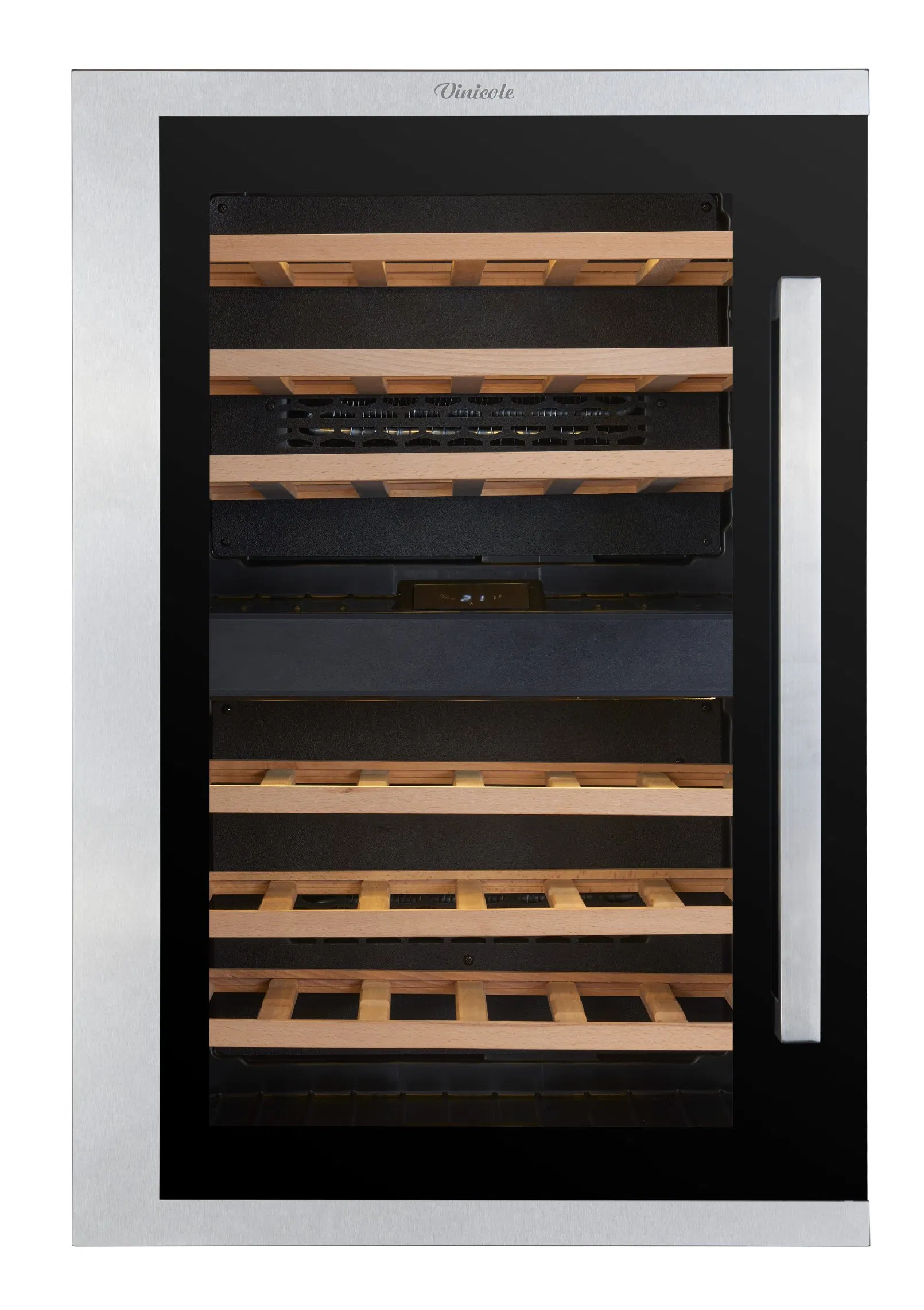 Climate Adjustable Wine Bottles Two Section Built-in Wine Cellar