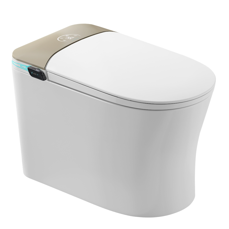Very Luxury Modern Intelligent Toilet Integrated Ceramic Remote Control Intelligent Toilet Seat