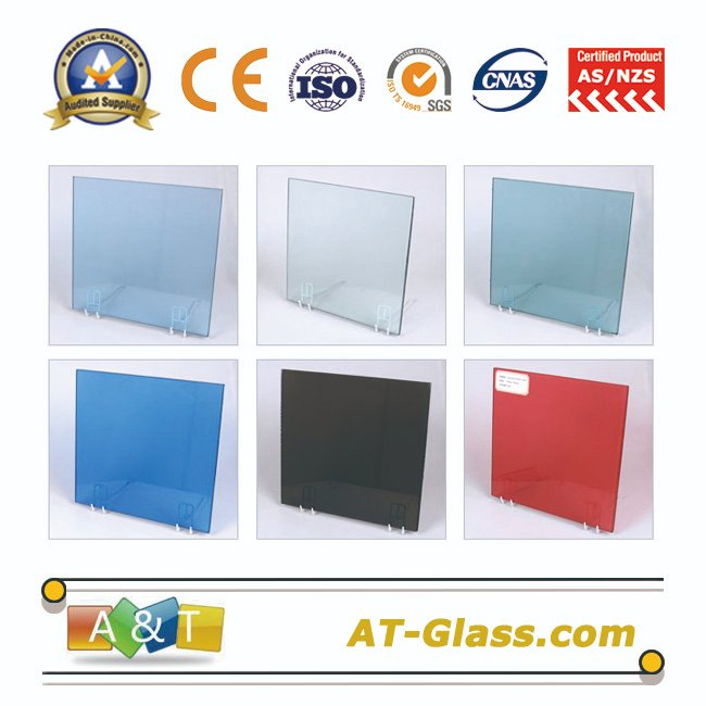 1830*2440mm Green PVB Laminated Tempered Glass for Government Buildings