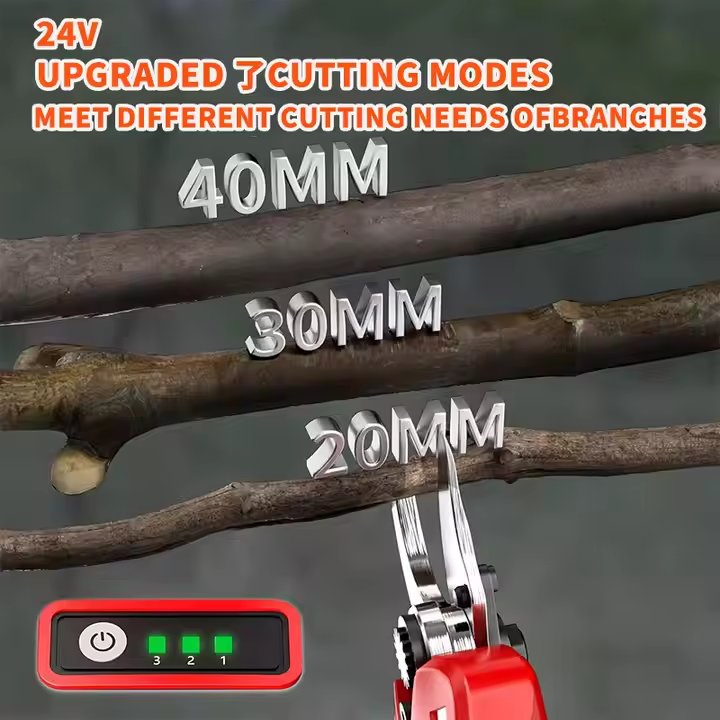 Electric Pruning Shears Professional Professional Best Electric Pruning Scissors 2 Batteries