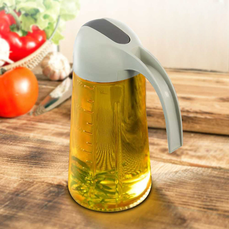 New Design 630ml Oil Dispenser Bottle with Big Capacity Cooking Oil Dispenser