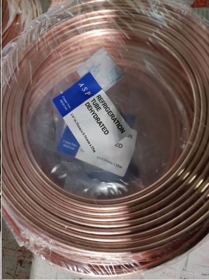 Soft Temper Copper Tube Pancake Coil Cudhp