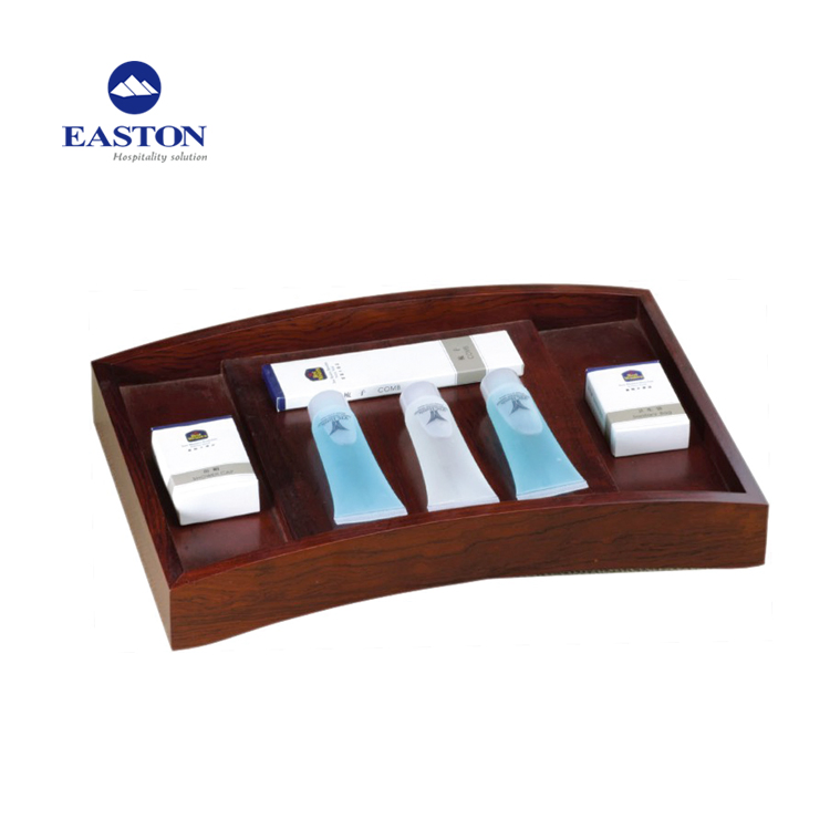 New Product Custom Solid Wooden Hotel Amenity Holder