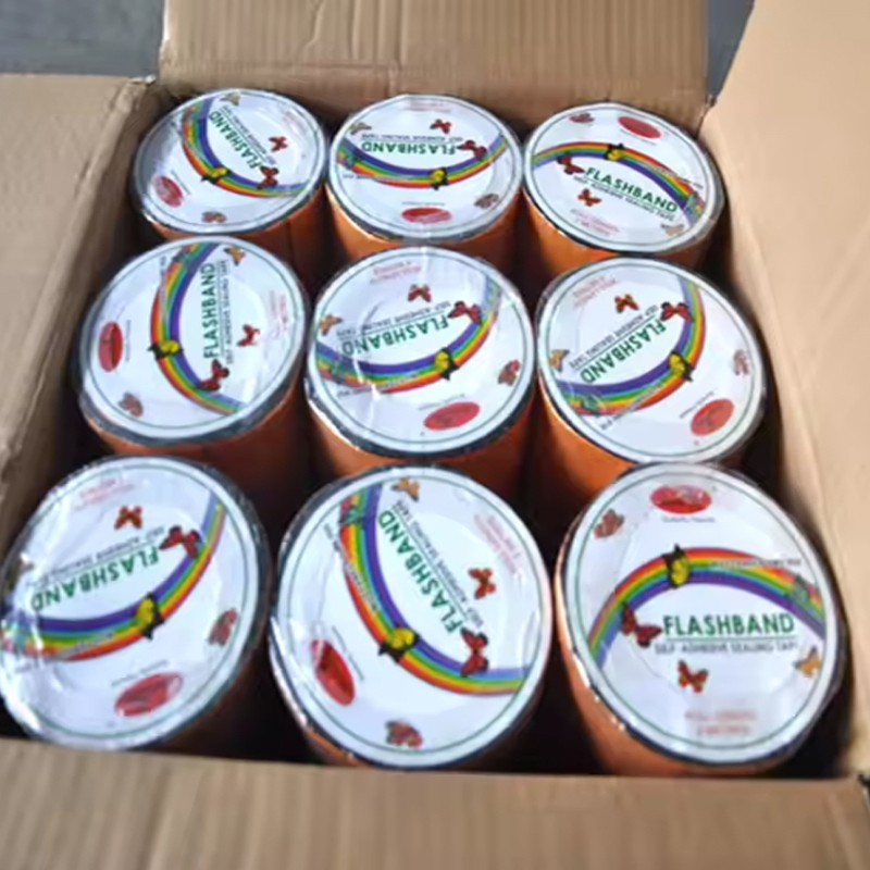 Fire Retardant Aluminum Backed Bitumen Tape for Electrical Wiring and Marine Grade Bitumen Tape for Boat Hulls