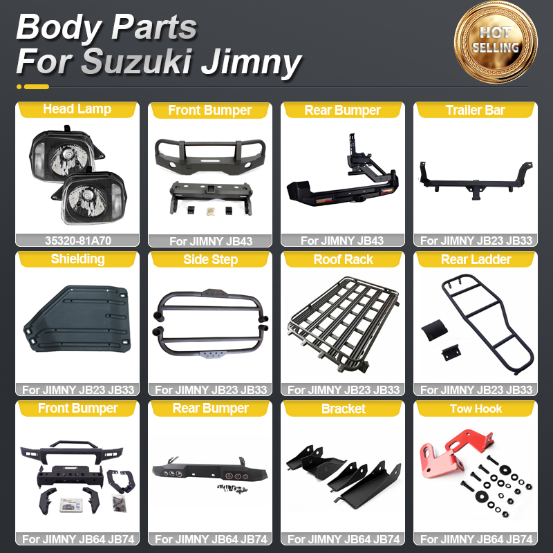 Perfectrail 4x4 Off-Road Auto Body Kit for Suzuki Jimny JB23 JB33 JB43 JB64 JB74