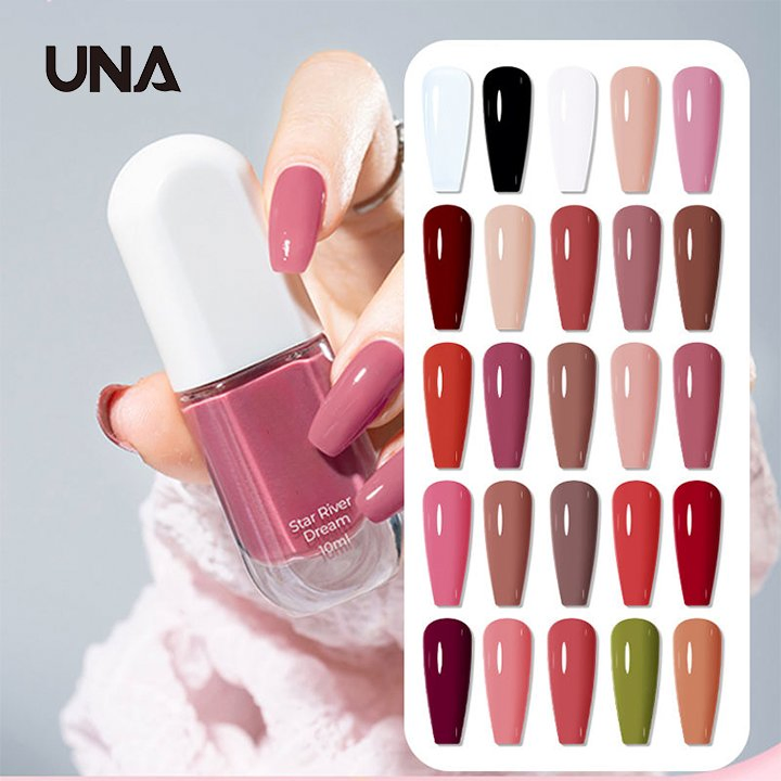 Wholesale 10ml Custom 3000 Colors 40 Colors Nail Polish Fast Drying Non Toxic Water Based Nail Polish