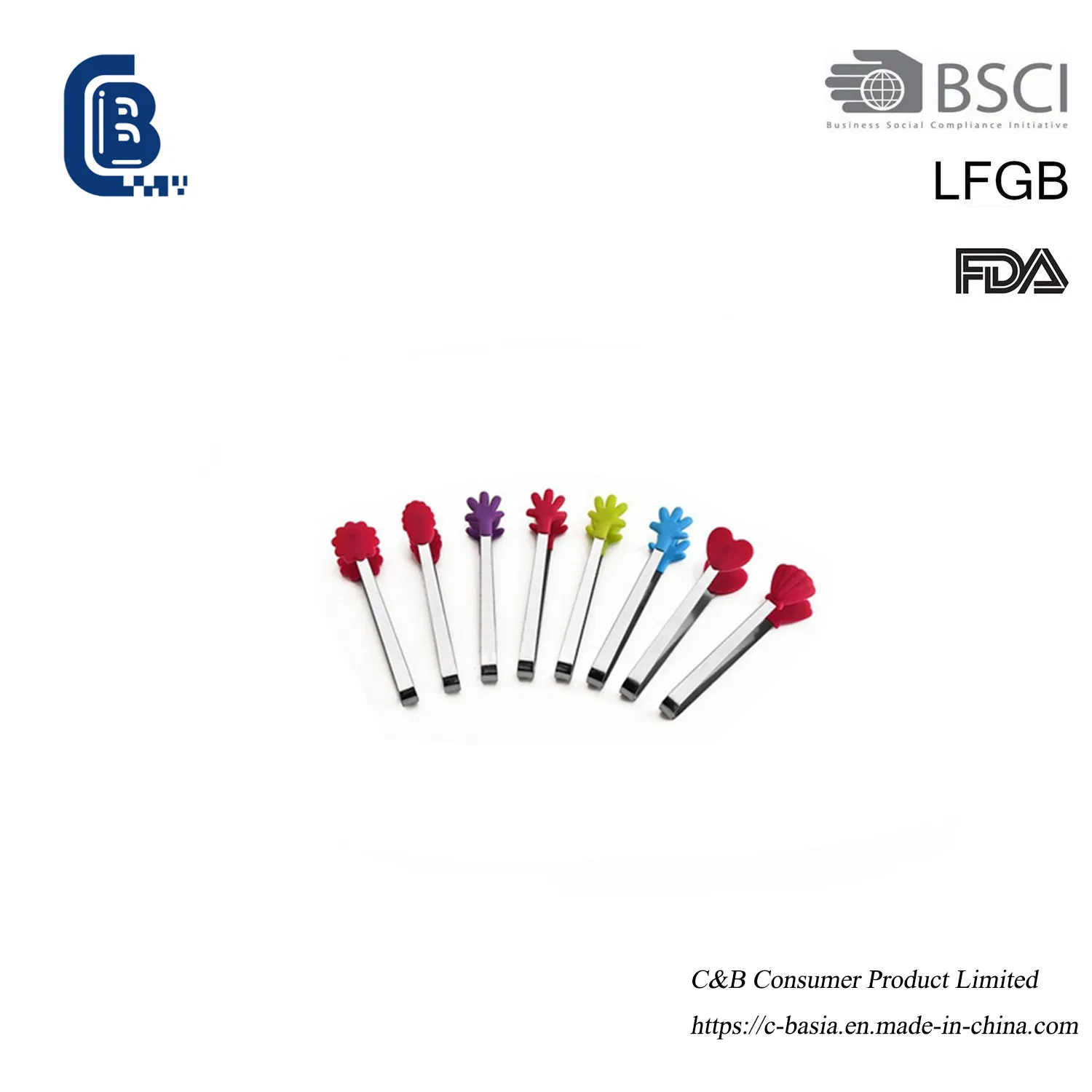 Stainless Steel Multi-Tongs - Sugar, Ice Cube & Bar/Kitchen Use