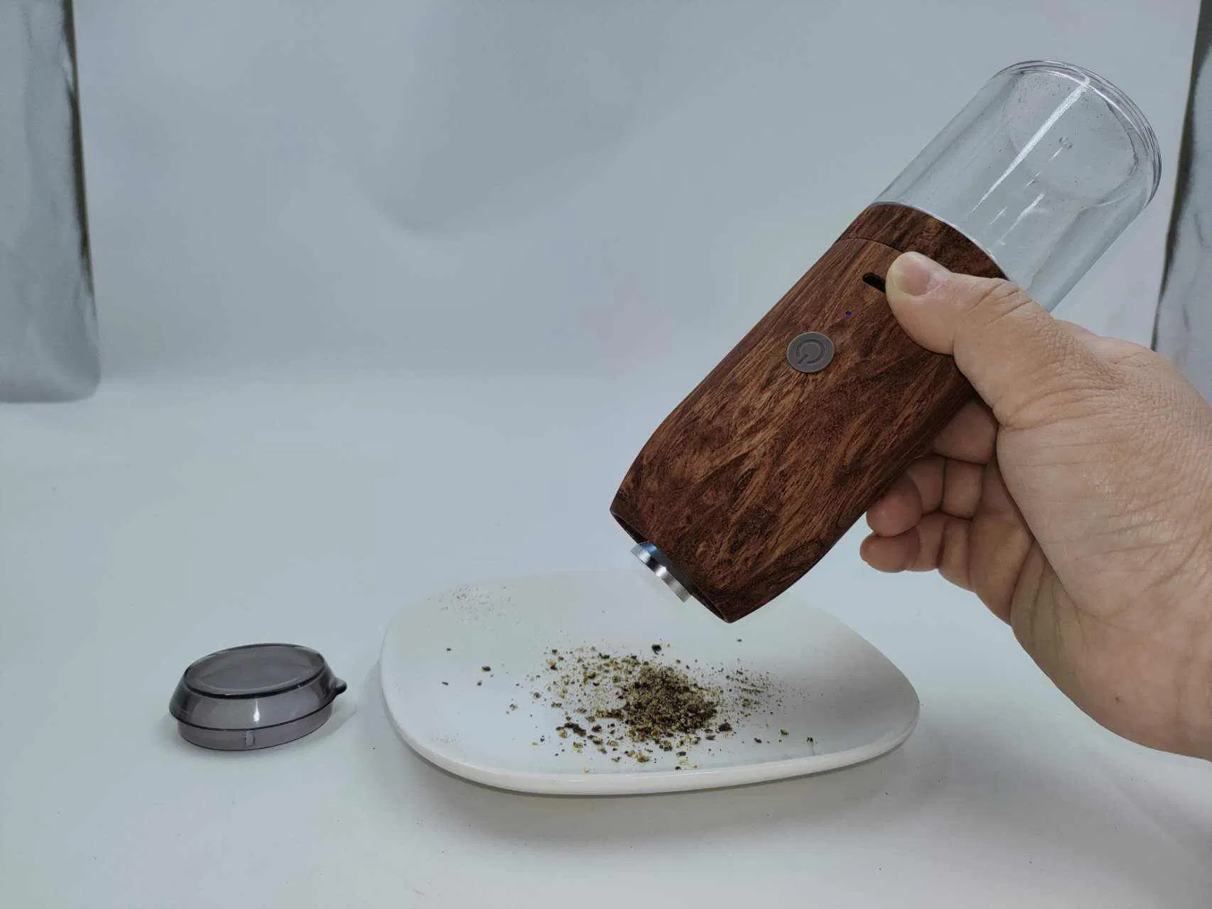 New Design Gravity Automatic Salt and Pepper Grinder USB Charging with Lighting