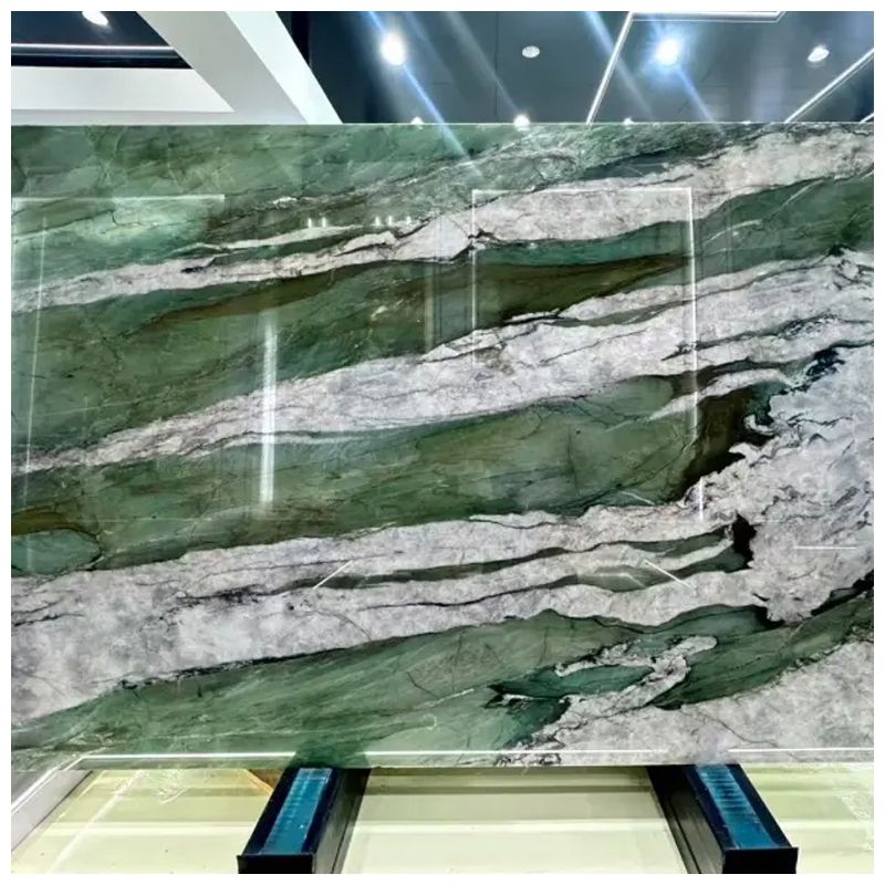 Green Patagonia Quartzite Slabs for Walls and Countertops